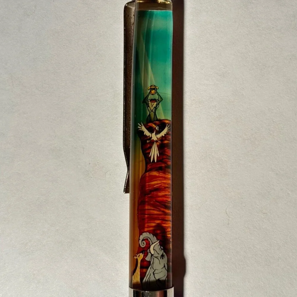 Walt Disney The Lion King Floaty Pen Animated Film Movie Circle of Life Scene